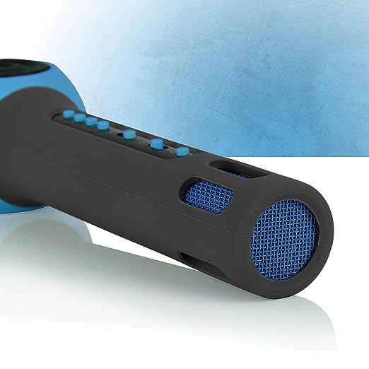 ZEBRONICS Zeb-Fun 3 W Karaoke Mic Comes with Bluetooth Supporting Speaker, mSD Card, AUX and Media Control(Blue) ZEBRONICS Zeb-Fun 3 W Karaoke Mic Comes with Bluetooth Supporting Speaker, mSD Card, AUX and Media Control(Blue)